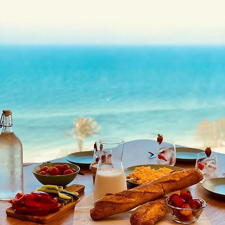 Nitsa Sea View Luxurious Apartment Netanja Buitenkant foto