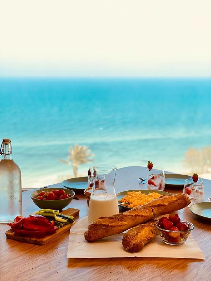 Nitsa Sea View Luxurious Apartment Netanja Buitenkant foto